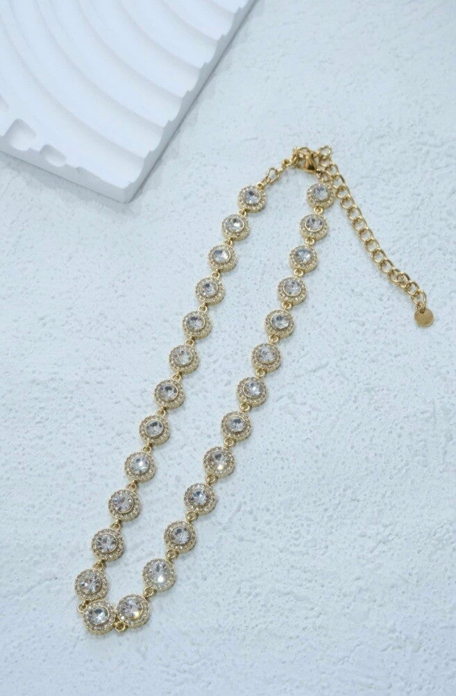 ✨️ Collier Princesse tout zircons ✨️