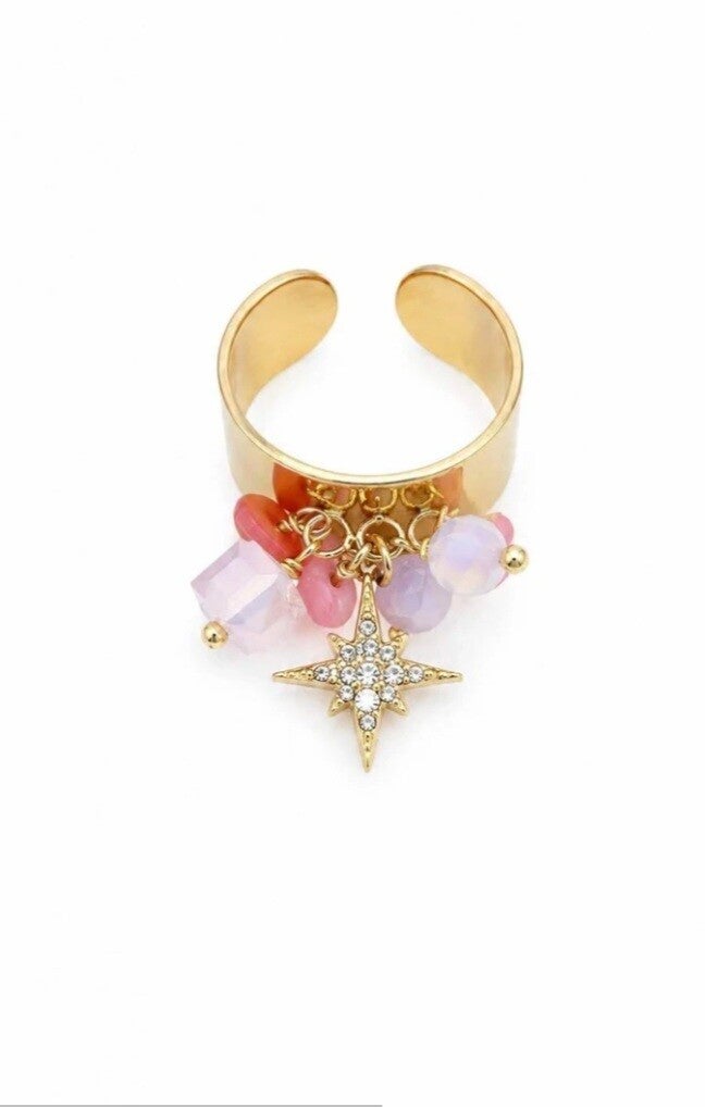 ✨️ Bague breloque Étoile polaire ✨️