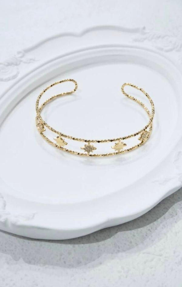 ✨️ Bracelet jonc étoile ✨️