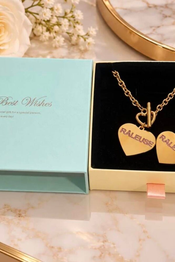 ✨ NOUVEAUTÉ – COFFRET COLLIER & BRACELET À MESSAGE ✨