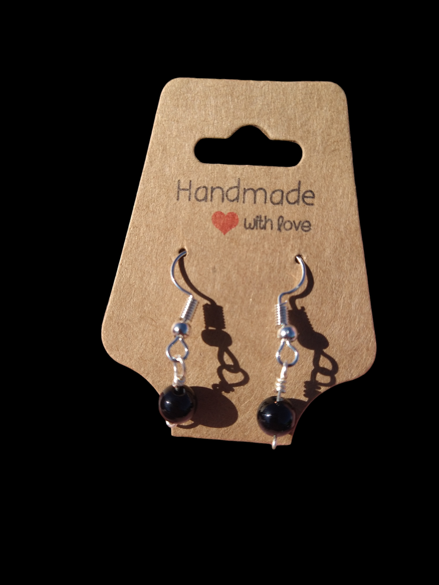 Black Onyx Earrings