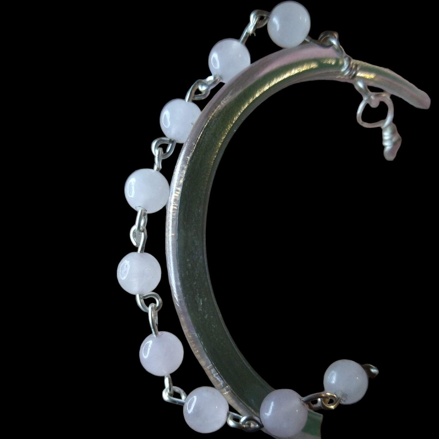 Rose Quartz Link Bracelet