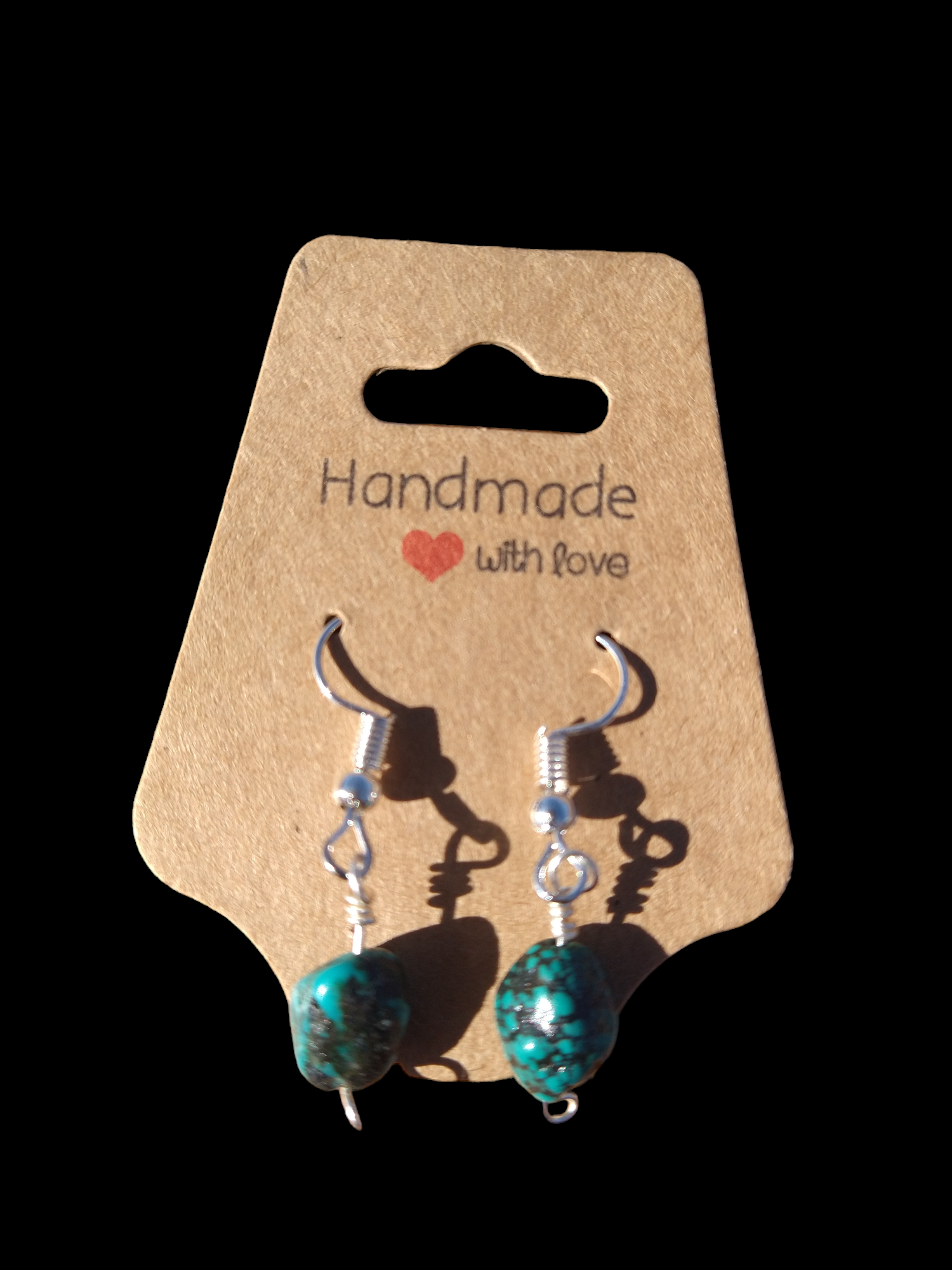 Turquoise Earrings - Imitation