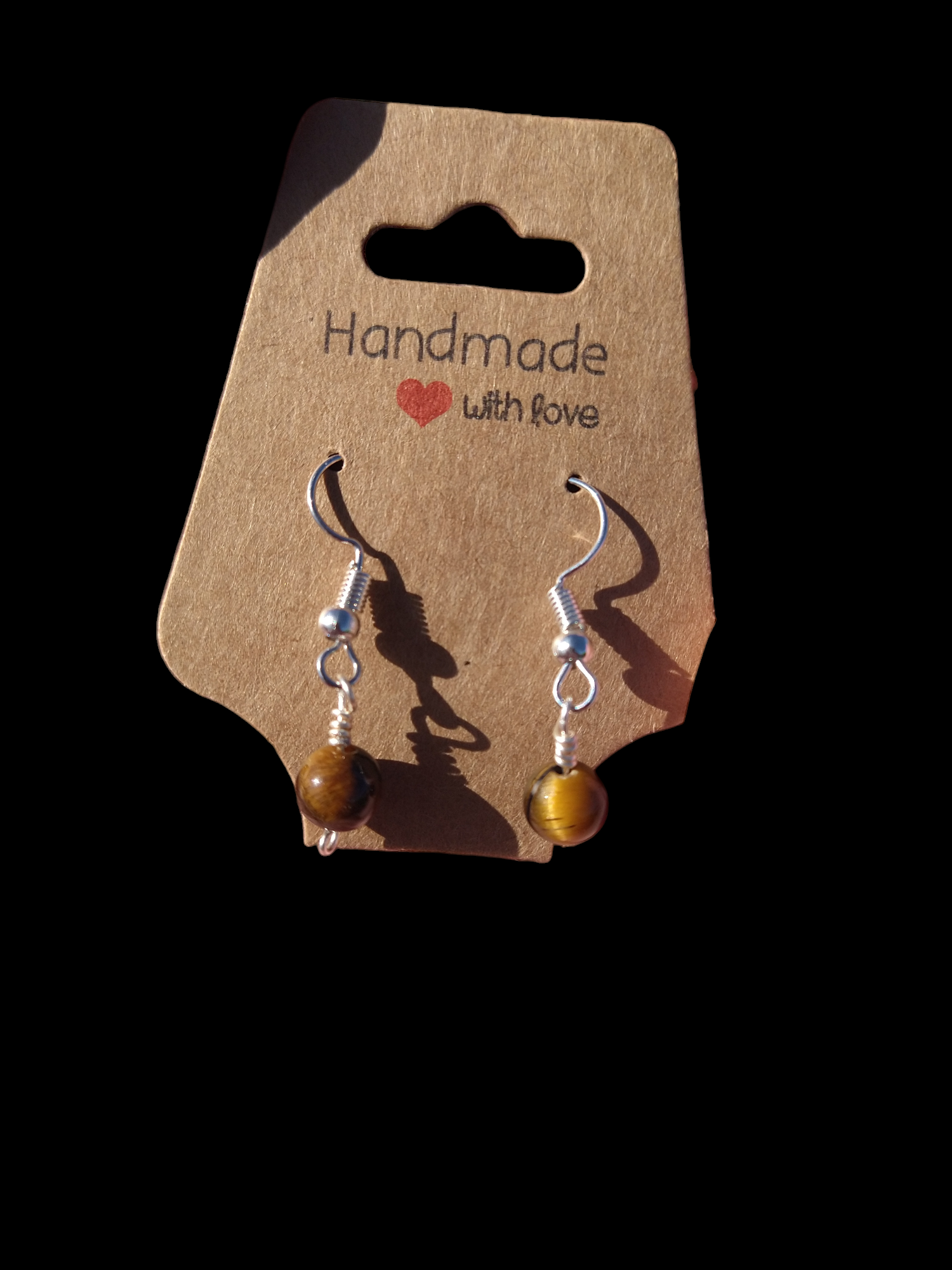 Tigers Eye Earrings