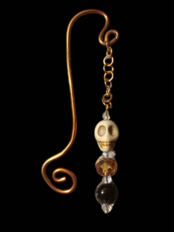 Skull Suncatcher Bookmark