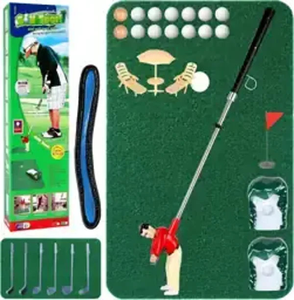 Mini Golfer On A Stick