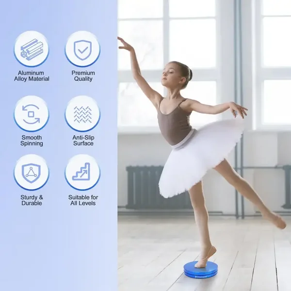 Metal Ballet Turning Disc Board
