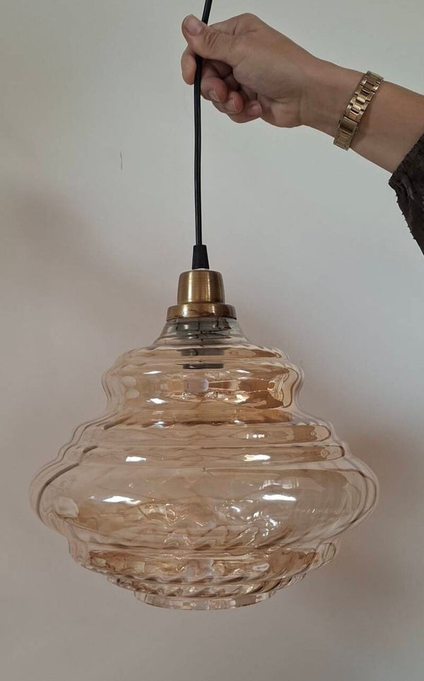 Hanglamp luster glas