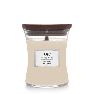 Woodwick kaars White Honey mini