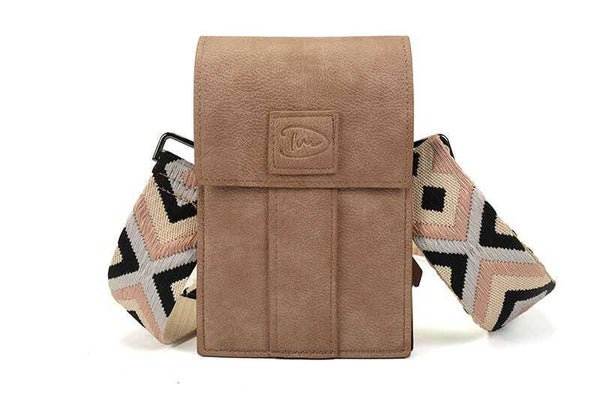 Schoudertasje Houston Camel