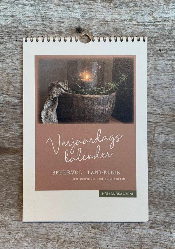 Verjaardagskalender landelijk