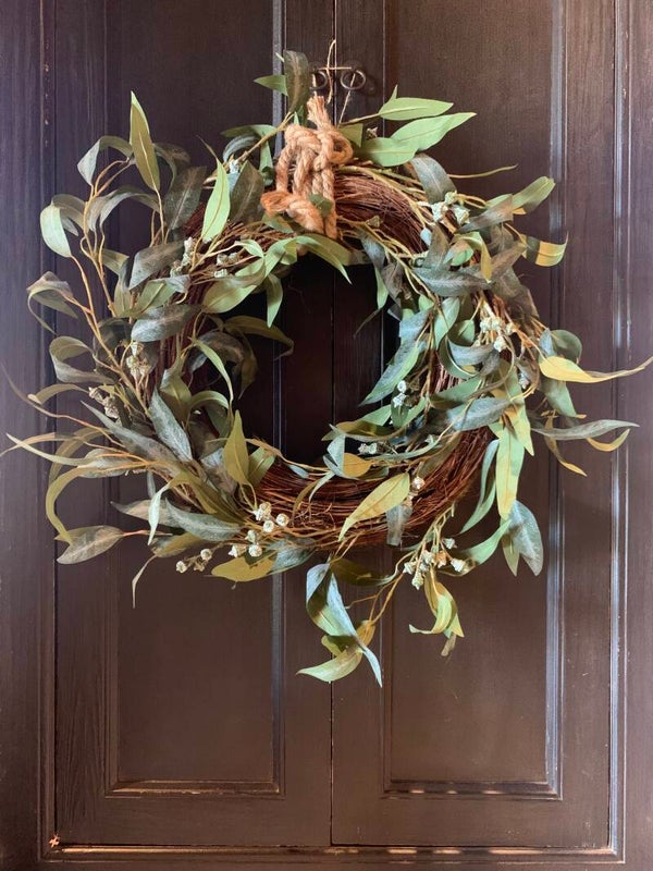 Krans kunst eucalyptus (groot)