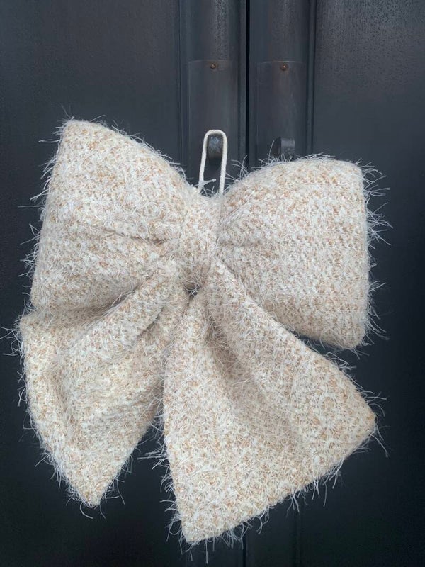 Strik beige middel