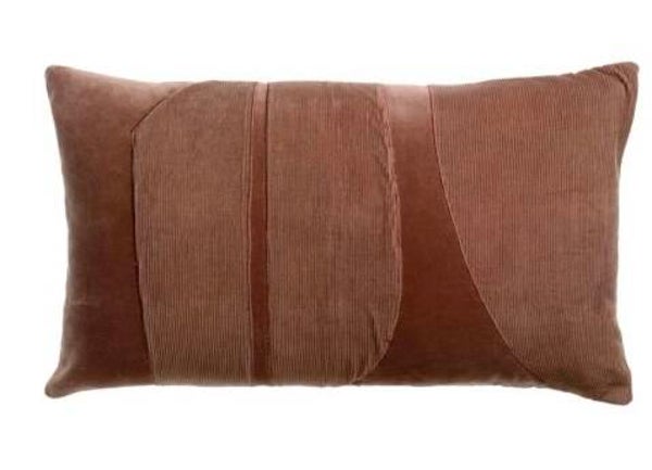 Kussen Fara geribbeld