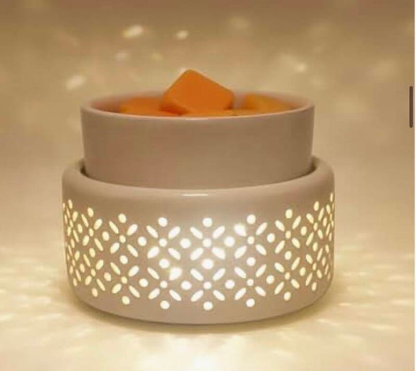 Multifunctional Wax/Candle Warmer (White)
