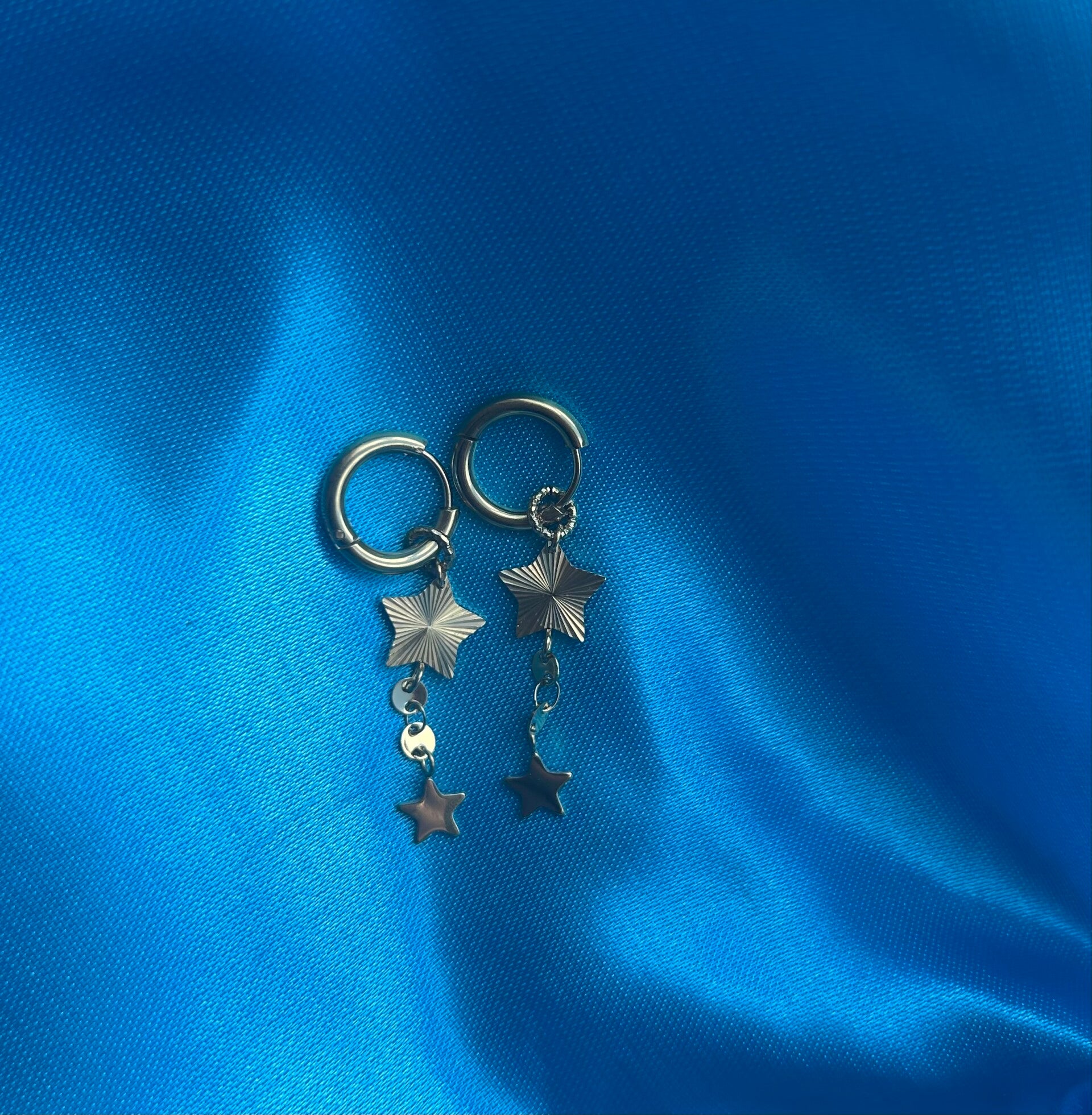 Sterren oorbellen goud