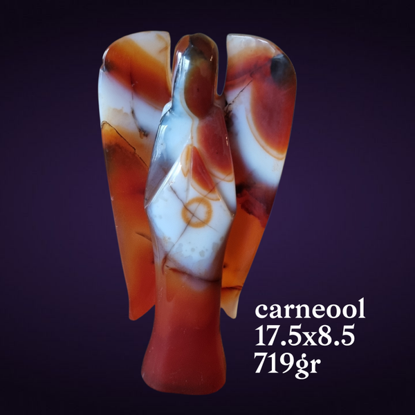 Prachtige carneool engel