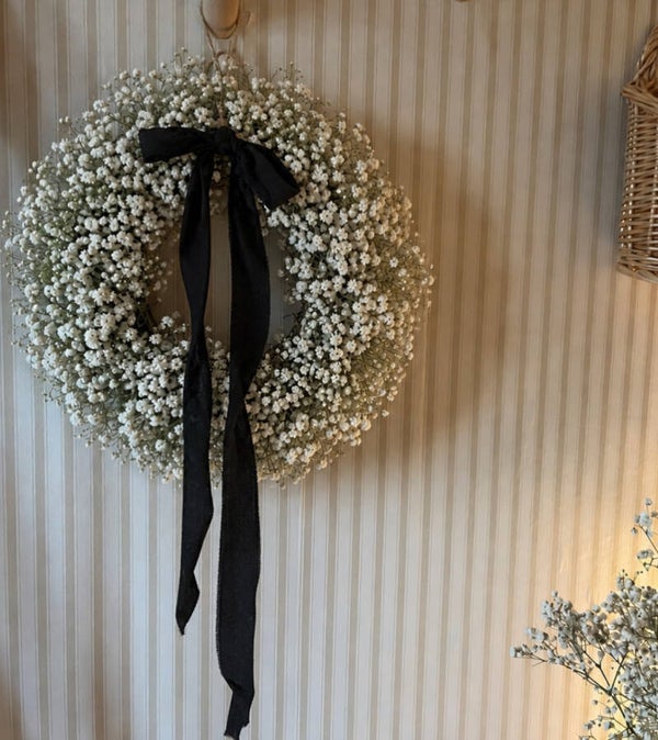 “MISTY” - Small Gypsophilia Wreath