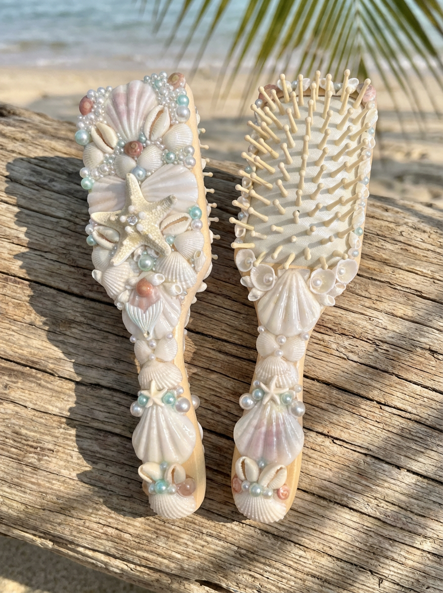 Aurelia seashell big hair comb - 05