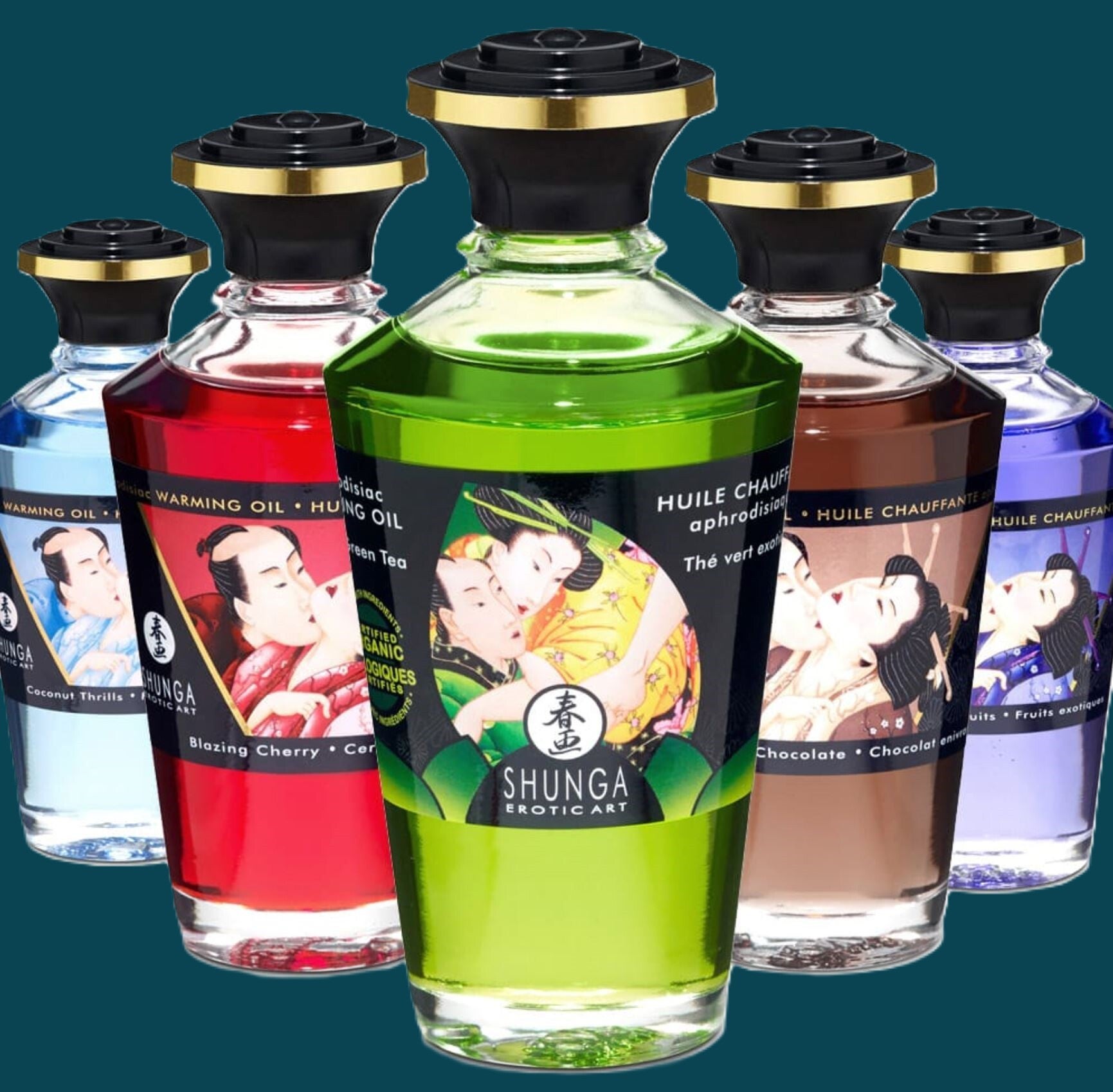 Huiles Chauffantes Aphrodisiaques : Le Feu en un Souffle