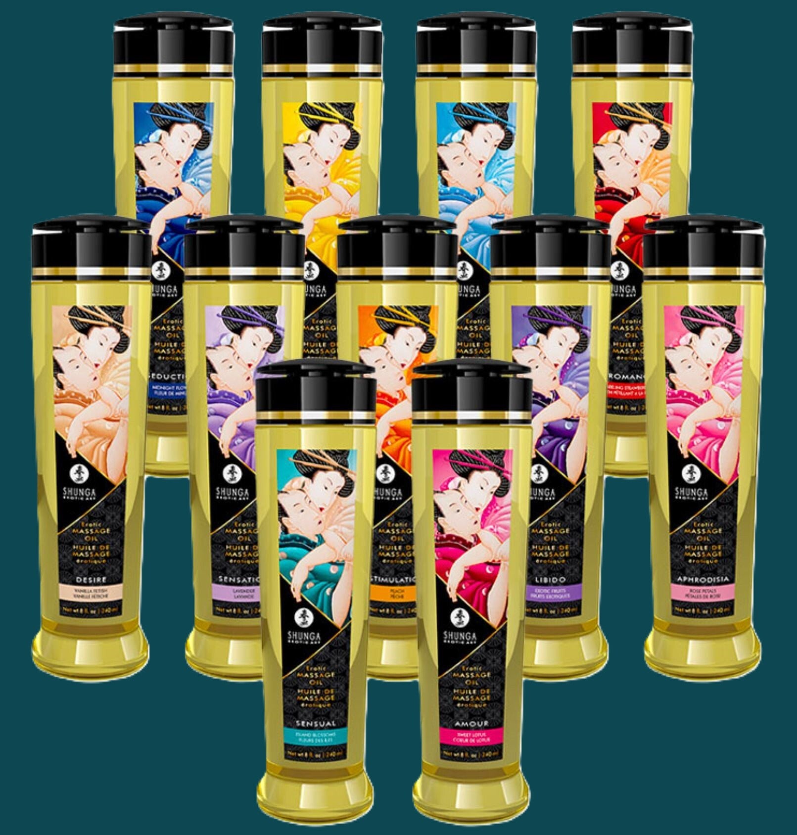 Huiles de Massage Érotique : La Glisse Parfaite