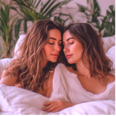 “Couple femme femme 35 ans queer friendly, bien‑être sexuel, Argos Love Shop Bruxelles.”