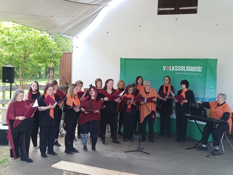 Auftritt am 09.05.2026 zum Mitmachtag der Volkssolidarität im Botanischen Garten in Chemnitz 
