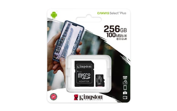 Kingston SD + Micro SD kaart 256GB