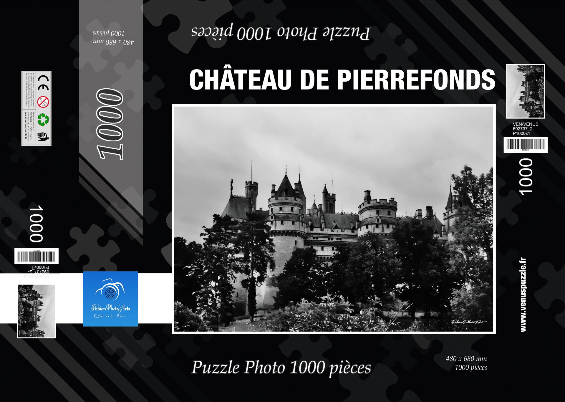PUZZLE  CHÂTEAU DE PIERREFONDS