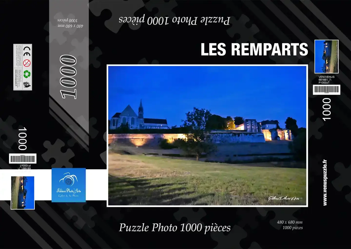 PUZZLE LES REMPARTS EN COULEUR