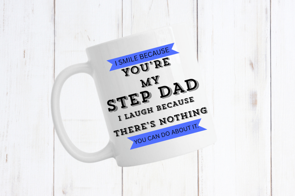 Step dad funny quote mug