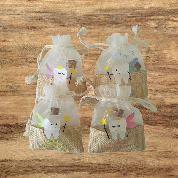 ToothFairy Bags with Glass Jar