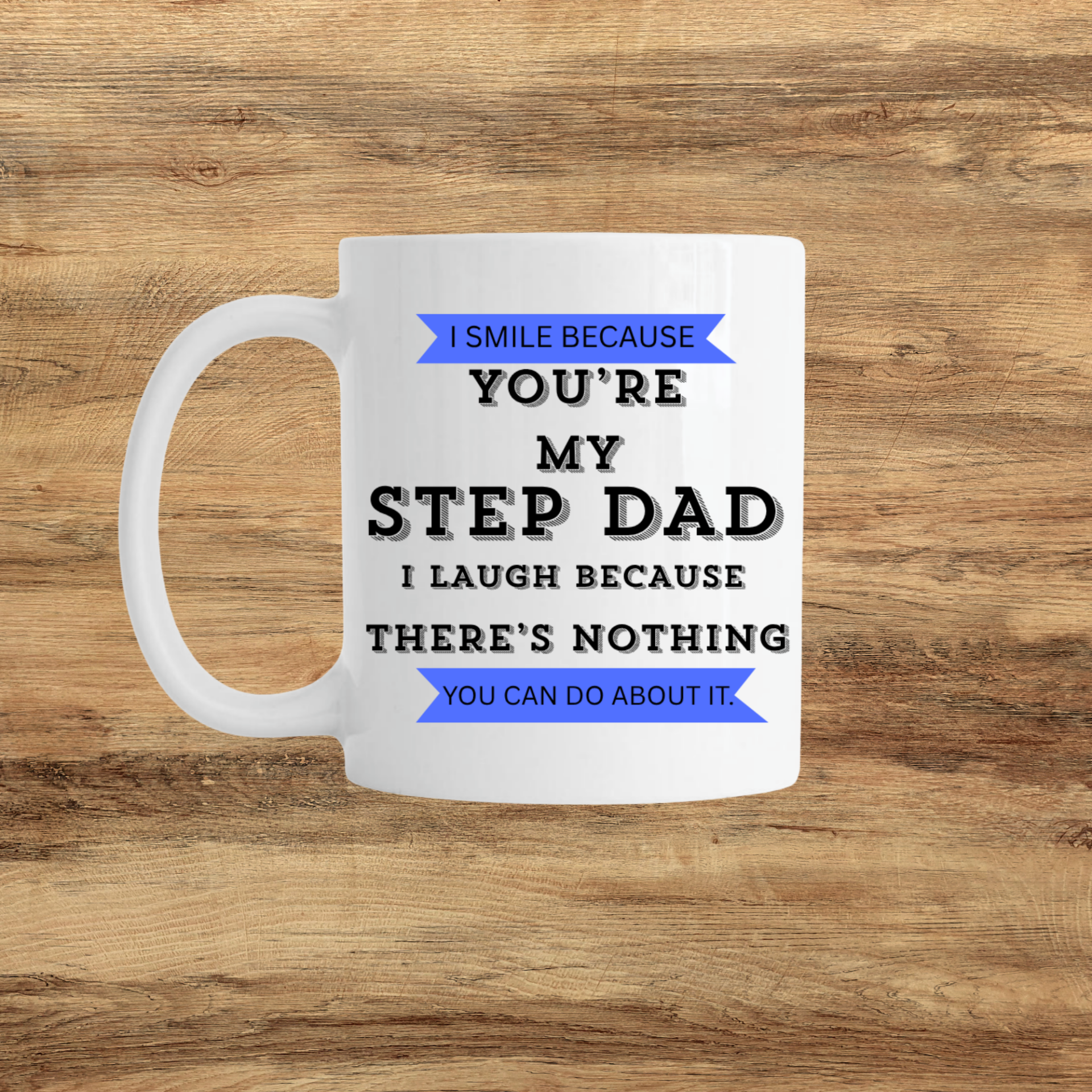 Step dad funny quote mug