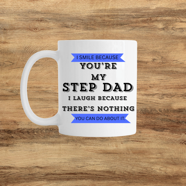 Step dad funny quote mug