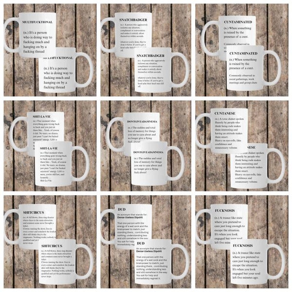 Offensive Dictionary Mug – Part 2