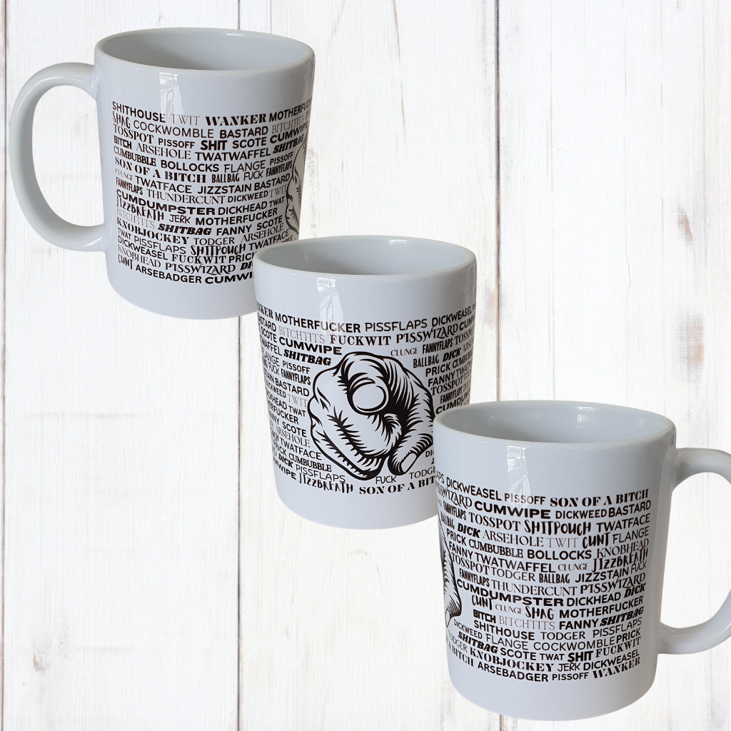 Funny Offensive Word Mug