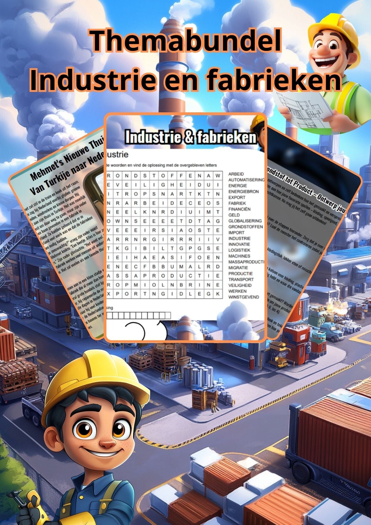 Themabundel - Thema Industrie - Groep 7/8
