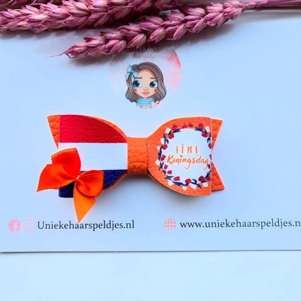 Fijne koningsdag strik