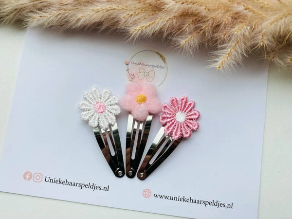 Lente haarspeldjes setje