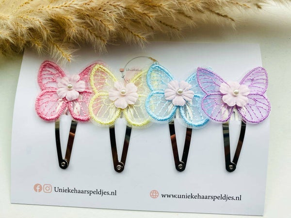 Setje vlinder speldjes