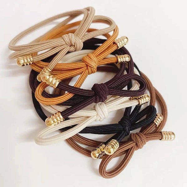 Haarelastiekje zowel voor volwassenen als kind te dragen