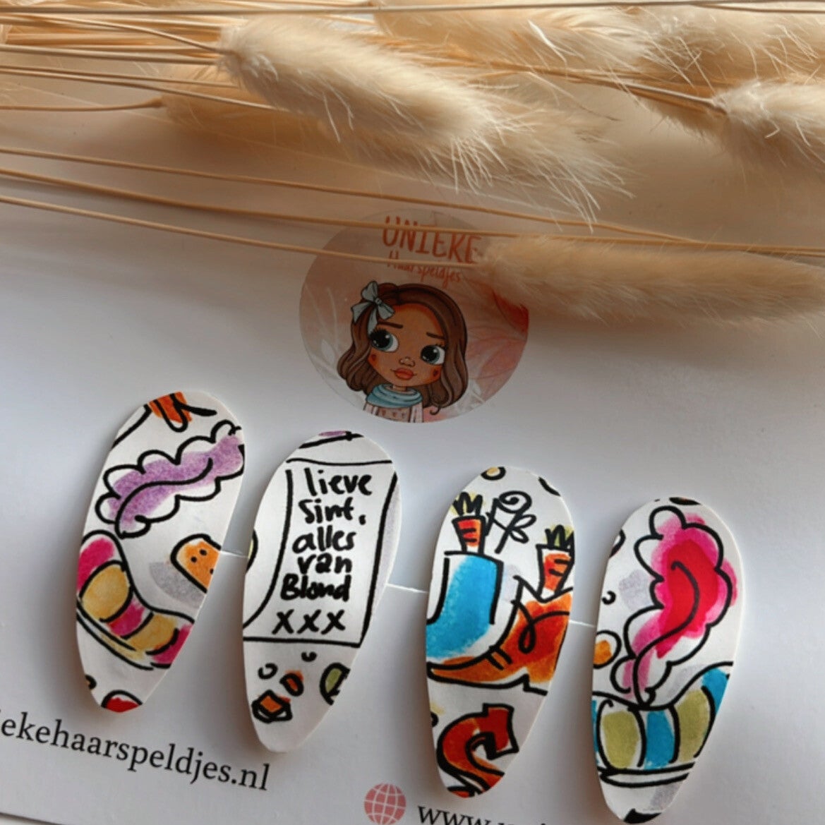 Blond Amsterdam haarspeldjes