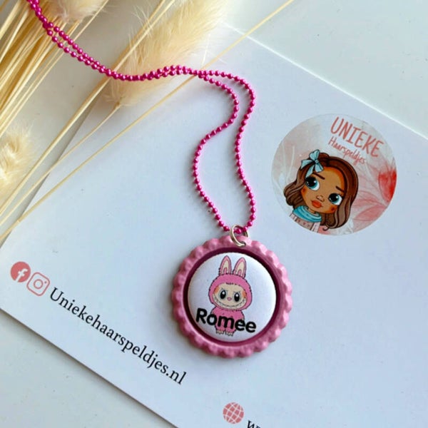 Naam ketting LABUBU