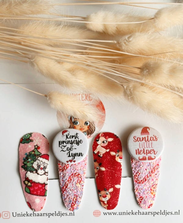 Kerstprinsesje met naam setje