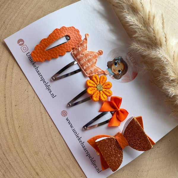 Setje haarspeldjes EK