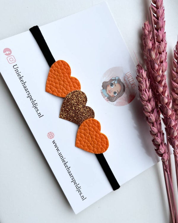 Nylonhaarbandje 🧡🧡🧡