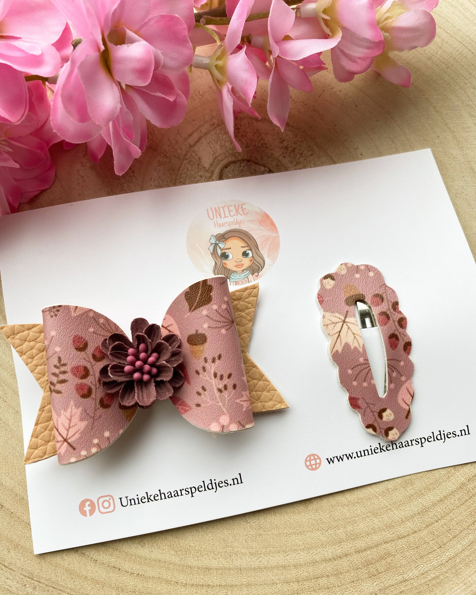 Setje strik en speldje herfst