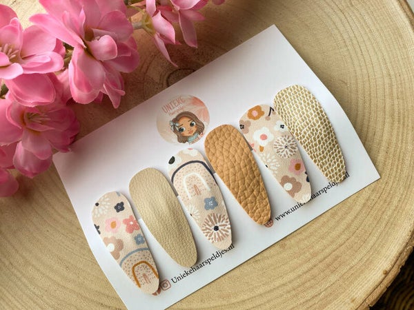 Mooi setje zachte kleurtjes