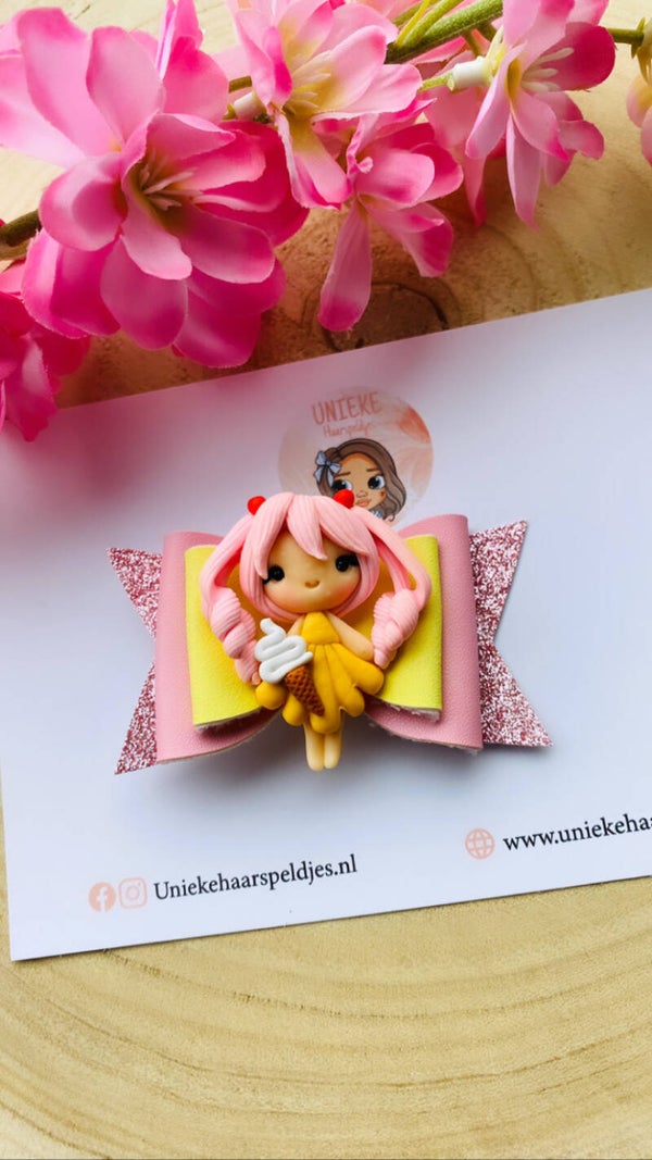 Meisje met softijsje