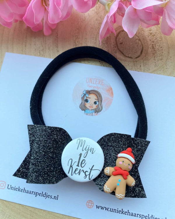 Nylon haarbandje mijn eerste kerst
